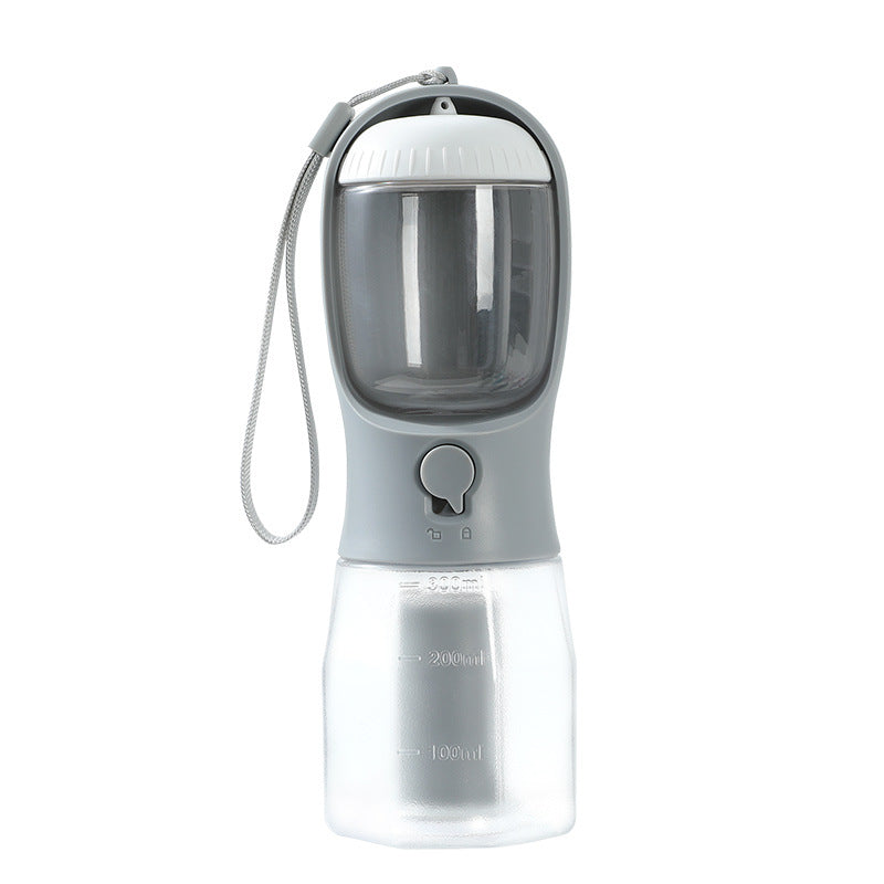 3 in 1 Dog Water Bottle | Food & Waste Bag Holder