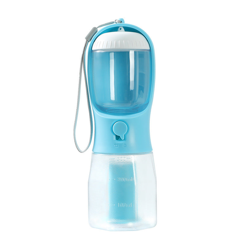 3 in 1 Dog Water Bottle | Food & Waste Bag Holder