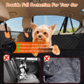 Dog car seat cover waterproof back seat protector for cars, trucks and SUVs