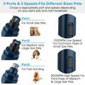 Quiet USB rechargeable dog nail grinder 2-speed pet nail trimmer