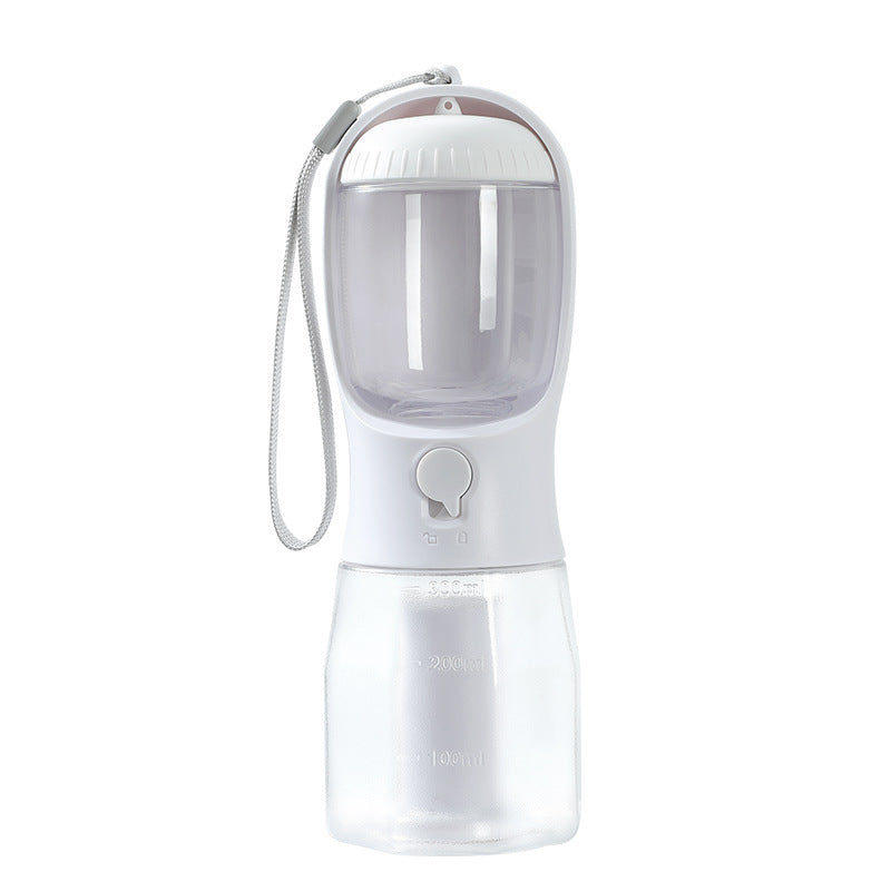 3 in 1 Dog Water Bottle | Food & Waste Bag Holder