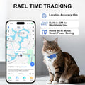 Real-time dog GPS tracker with geofence, flashlight, sound alarm, and unlimited distance tracking