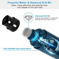 Quiet USB rechargeable dog nail grinder 2-speed pet nail trimmer