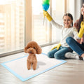50-piece dog training pads, puppy pee pads and cat wee mats for indoor potty training, 24 x 18 inches
