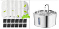 Stainless Steel Smart Pet Water Dispenser Automatic Circulation Large Capacity Pawora UK