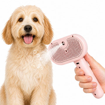 Steam Brush for Cats & Dogs